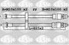 Шланг тормозной внутр задний fiat doblo 6606249