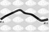 SASSWH4345_патрубок радиатора! Renault Logan LS 1.4-1.6 04&gt