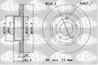 Диск тормозной RENAULT LAGUNA 07-/MEGANE 08-/SCENIC 09- передний вент.D=296мм.