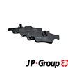 Колодки тормозные дисковые задние 1363701010 от производителя JP GROUP