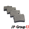 Колодки тормозные дисковые задние 1363700710 от производителя JP GROUP
