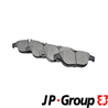 Колодки тормозные дисковые задние 1363702310 от компании JP GROUP