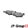 Колодки тормозные дисковые задние 1463700610 от производителя JP GROUP