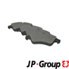 Колодки тормозные дисковые передние 1163601510 от фирмы JP GROUP