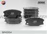 Колодки тормозные дисковые передние BP43354 от компании FENOX