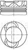 Поршень с кольцами SC DS/DSC09 MAHLE №0616300
