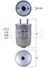 Топливный фильтр renault grand scenic iii  megane cc  megane iii  scenic iii 1.5d 02.09-