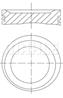 011 75 01_поршень! d86x1.5x1.5x3 +0.5 Opel Omega/Astra/Vectra 2.0 86&gt