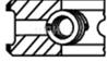 Кольца поршневые MAN D2566 d125.0 STD 3-3-5 на 1 цил Mahle