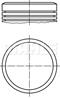 040 04 00_поршень! d78.5x1.2x1.5x2.5 STD Citroen Xsara/C3/C4  Peugeot 206/307 1
