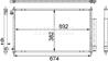 Радиатор кондиционера HONDA ACCORD 2.0-2.4L 03-07 Радиатор кондиционера HONDA ACCORD 2.0-2.4L 03-07