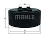 [lx870] knecht (mahle filter) фильтр воздушный