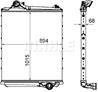 CI 452 000P_интеркулер! пластик/алюминий 1015x894x68\ RVI C-Serie 13>, Volvo FH II 12>