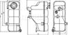 Бачок расширительный mercedes w202/w463/c208 1993 >