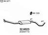 Глушит зд ч Nissan Micra 1.0-1.4 05-&gt