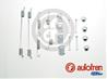 D3990A_ремк-кт торм.колодок зад.! Bosch\ Smart Fortwo 04-12/City-Coupe 98-04