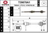 T39070A1_привод правый! 905mm ABS Peugeot 406 1.6-2.0/D/TD/16V BE3(R) 95&gt