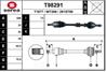 T98291_привод левый! 646mm Nissan Micra III K12 1