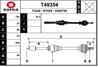 T49354_привод правый! 790mm ABS Renault Logan 1.6 04&gt/Clio 05&gt