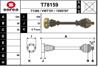 T78159 привод! 540mm vw transporter 2.0-2.8/1.9d/2.4d/2.5td 90gt