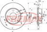 ДИСК ТОРМОЗНОЙ FIAT PALIO 1.0-1.61.7TD96