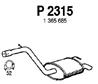 Глушитель FORD MONDEO 1.8 00-07 (ST-WAGON)