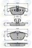 Колодки mer c class 07 -/e class 09 -/glk class 08 -