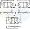 КОЛОДКИ FIAT 500L 13-