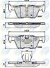 Колодки bmw 1 series 10-/3 series 11-/4 series 13-/x3 10-