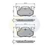 Колодки cit saxo 97 - 03/xsara 97 - 01/pgt 206 01 -/306 99 - 02
