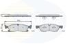 КОЛОДКИ ТОРМ ПЕР Mercedes-Benz M Class 11-,GLE 15-,GL Class 12-