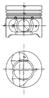Поршень RENAULT 76 00 1 5DCi K9K d25 (пр-во KS)
