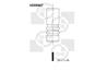КЛАПАН 29x7x95 EX VW/AUDI 1.4-1.6 [AEA/ABU] 94-
