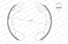 Колодки тормозные kia rio (02-05) задние барабанные (4шт.) ween