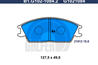 Колодки пер.HYUNDAI ACCENT, GETZ 94 >