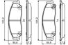 Колодки тормозные TOYOTA CAMRY (V40) 06-/LEXUS ES 240/350 06- передние