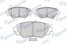 Колодки тормозные MAZDA 3 (13-) (2.0) задние (4шт.) MANDO