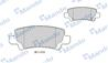 Колодки тормозные TOYOTA Corolla (02-) задние (4шт.) MANDO