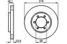 0 986 478 967_диск тормозной передний! daewoo korando/musso 2.0-2.9d 99&gt