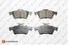 Колодки тормозные дисковые E:4 задн FORD: C-MAX 07-, FOCUS C-MAX 03-07, FOCUS II 04-, FOCUS II Turnier 04-, FOCUS II кабрио 06-, FOCUS II седан 05-, TOURNEO CONNECT 02-, TRANSI