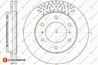 Диск тормозной MITSUBISHI PAJERO III (V7W, V6W) 3.5 99>