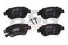 Колодки тормозные OPEL Corsa D (06-) дисковые передний (4шт.) BSG