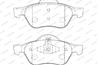 Колодки тормозные передние Рено Megane 2 10.05-&gt/SC 2 06-&gt