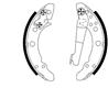 Барабанные тормозные колодки 8DB355000111 от компании HELLA