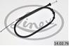 Linka hamulca recznego tyl p (1450mm/1202mm) fiat 500  500 c  panda 0.