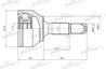 Шрус наружн к-кт citroen: c2 03-