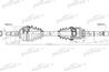 Полуось передняя 27x1045x56 6x39 opel: vivaro 01-