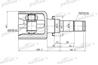 ШРУС внутренний левый 26x35x22 MAZDA 3 BK 01.07.20