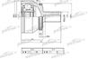 Шрус наружный с кольцом abs 40x72x27 abs:48t citro
