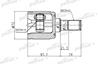 Шрус внутренний 25x35x19 hyundai getz 02-11